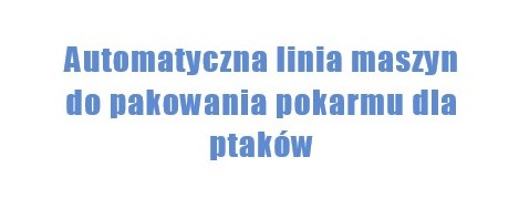 automatyczna linia